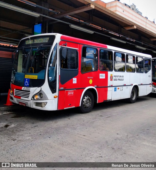 Allibus Transportes 4 5593 na cidade de São Paulo, São Paulo, Brasil, por Renan De Jesus Oliveira. Número da foto: #13122508.
