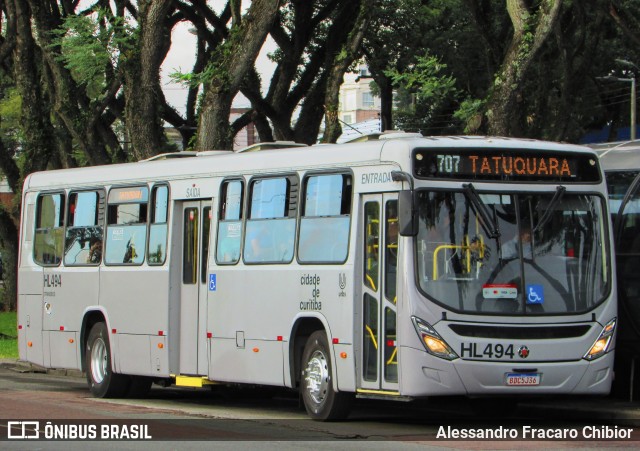 Auto Viação Redentor HL494 na cidade de Curitiba, Paraná, Brasil, por Alessandro Fracaro Chibior. Número da foto: #13120373.
