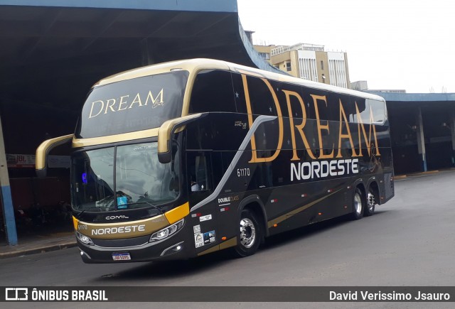 Expresso Nordeste 61170 na cidade de Porto Alegre, Rio Grande do Sul, Brasil, por David Verissimo Jsauro. Número da foto: #13119979.
