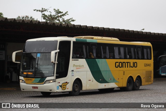 Empresa Gontijo de Transportes 12840 na cidade de Vitória da Conquista, Bahia, Brasil, por Rava Ogawa. Número da foto: #13122422.