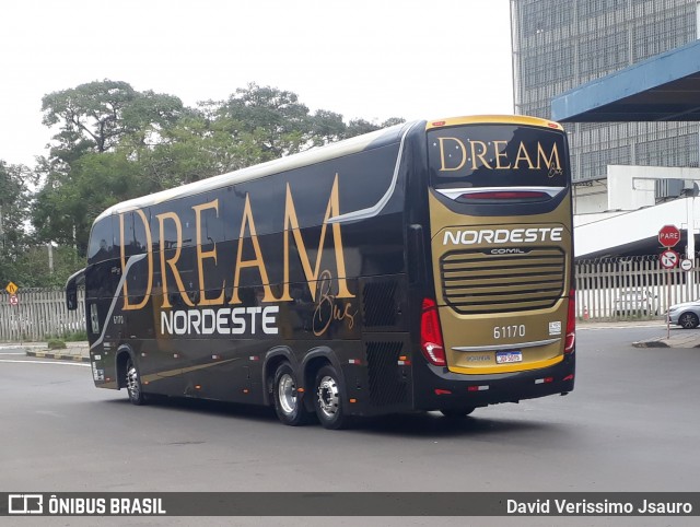 Expresso Nordeste 61170 na cidade de Porto Alegre, Rio Grande do Sul, Brasil, por David Verissimo Jsauro. Número da foto: #13119976.