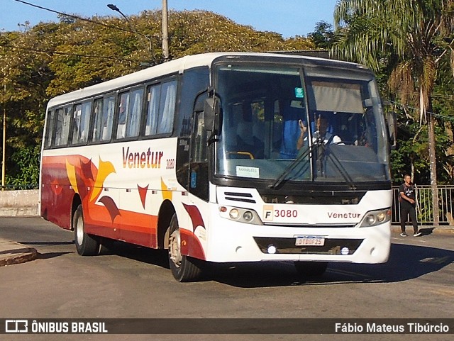 Venetur Turismo 3080 na cidade de Três Corações, Minas Gerais, Brasil, por Fábio Mateus Tibúrcio. Número da foto: #13122717.