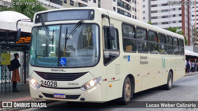 Viação Antonina 24028 na cidade de Curitiba, Paraná, Brasil, por Lucas Weber Calizario. Número da foto: #13119657.