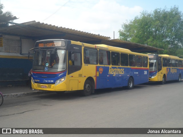 Auto Viação Reginas RJ 110.388 na cidade de Magé, Rio de Janeiro, Brasil, por Jonas Alcantara. Número da foto: #13120614.