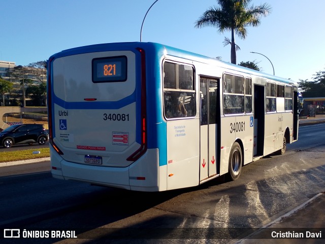 Urbi Mobilidade Urbana 340081 na cidade de Brasília, Distrito Federal, Brasil, por Cristhian Davi. Número da foto: #13122030.