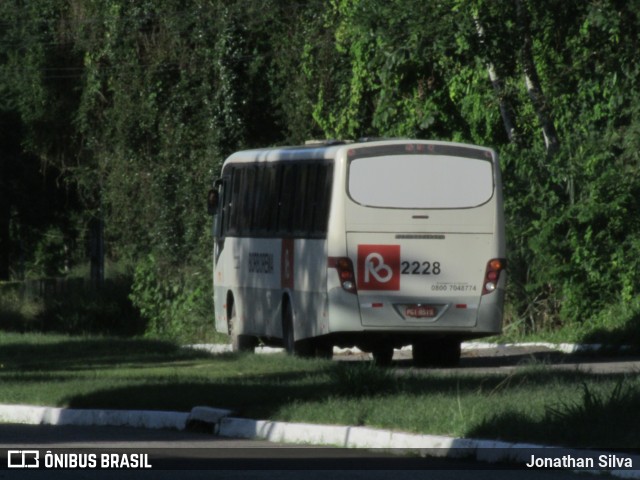 Borborema Imperial Transportes 2228 na cidade de Recife, Pernambuco, Brasil, por Jonathan Silva. Número da foto: #13120045.