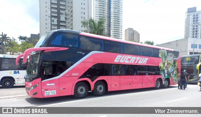 Eucatur - Empresa União Cascavel de Transportes e Turismo 6041 na cidade de Barueri, São Paulo, Brasil, por Vitor Zimmermann.. Número da foto: #13120345.