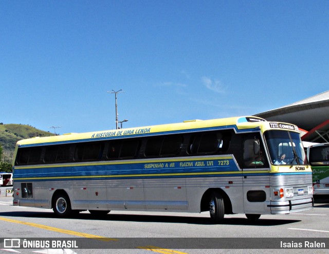 Ônibus Particulares 7273 na cidade de Aparecida, São Paulo, Brasil, por Isaias Ralen. Número da foto: #13121877.