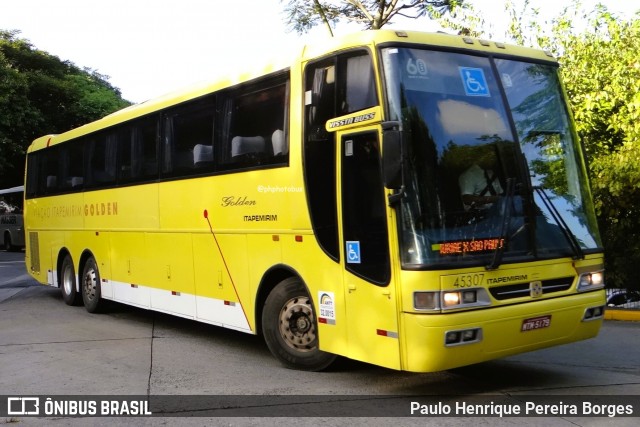 Viação Itapemirim 45307 na cidade de São Paulo, São Paulo, Brasil, por Paulo Henrique Pereira Borges. Número da foto: #13121519.