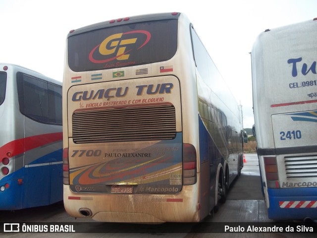 Guaçu Tur Viagens e Turismo 7700 na cidade de Queimados, Rio de Janeiro, Brasil, por Paulo Alexandre da Silva. Número da foto: #13120248.