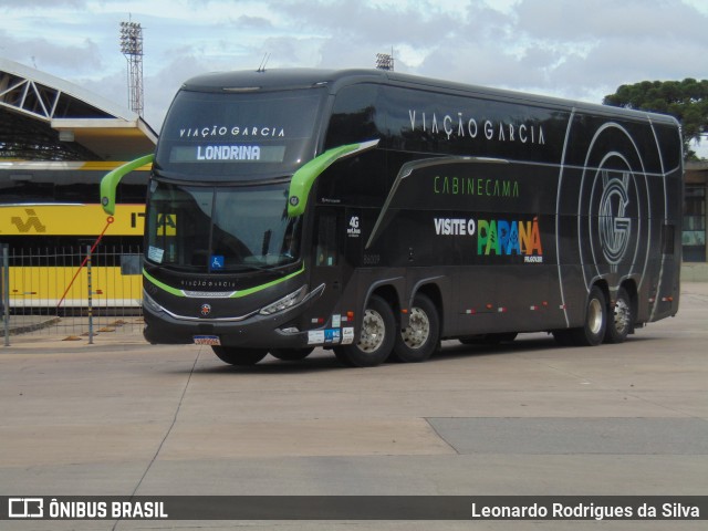 Viação Garcia 86009 na cidade de Curitiba, Paraná, Brasil, por Leonardo Rodrigues da Silva. Número da foto: #13121626.
