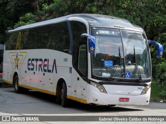 Viação Estrela 1405 na cidade de São Paulo, São Paulo, Brasil, por Gabriel Oliveira Caldas da Nobrega. Número da foto: #13122168.