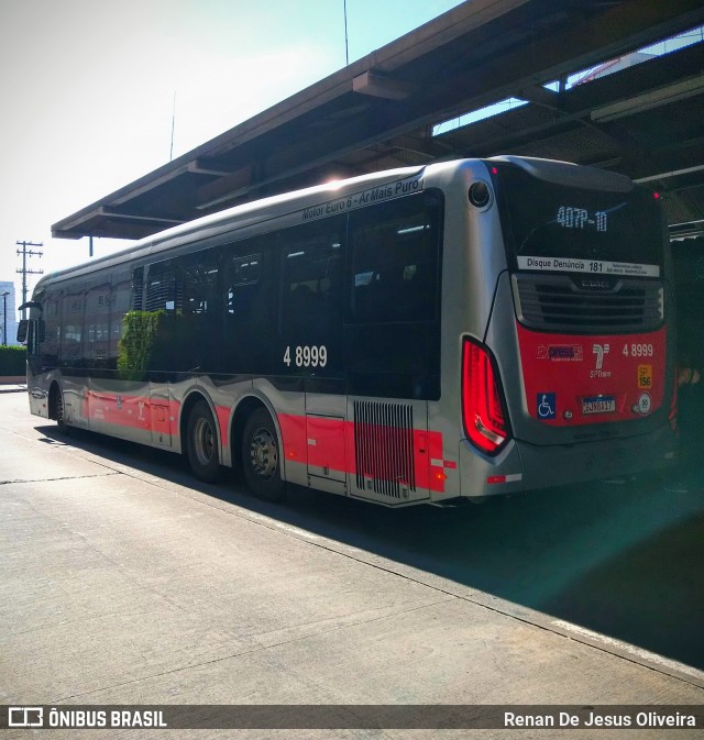 Express Transportes Urbanos Ltda 4 8999 na cidade de São Paulo, São Paulo, Brasil, por Renan De Jesus Oliveira. Número da foto: #13122531.