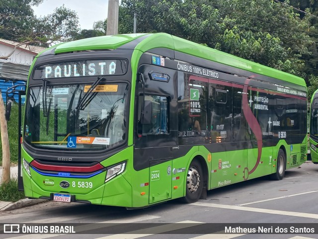 Auto Viação Transcap >> Auto Bless Transportes 8 5839 na cidade de São Paulo, São Paulo, Brasil, por Matheus Neri dos Santos. Número da foto: #13120801.