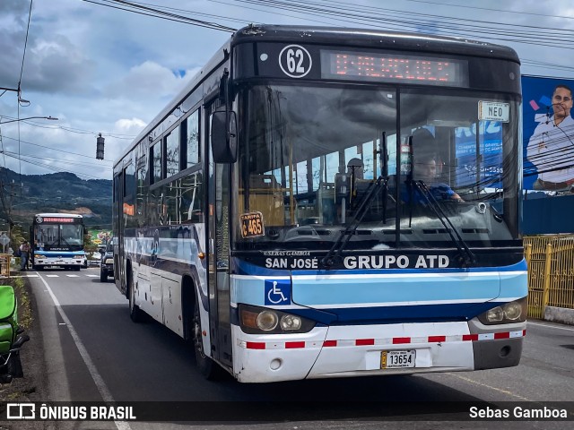 ATD - AutoTransportes Desamparados 62 na cidade de Desamparados, Desamparados, San José, Costa Rica, por Sebas Gamboa. Número da foto: #13119863.