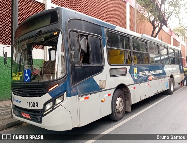 Auto Omnibus Floramar 11004 na cidade de Belo Horizonte, Minas Gerais, Brasil, por Bruno Santos. Número da foto: #13122449.