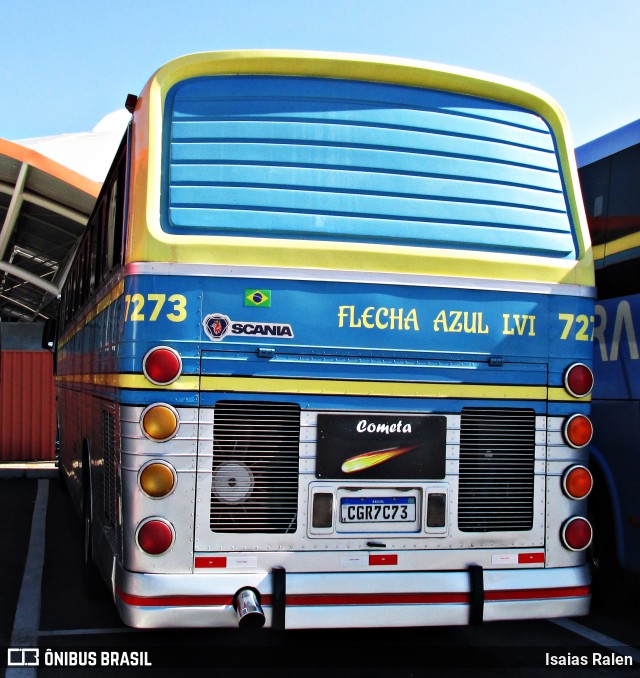 Ônibus Particulares 7273 na cidade de Aparecida, São Paulo, Brasil, por Isaias Ralen. Número da foto: #13121890.