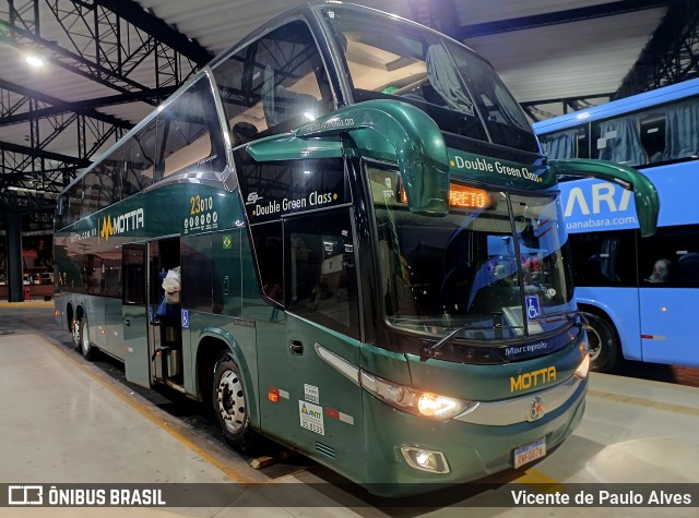 Viação Motta 23010 na cidade de Barretos, São Paulo, Brasil, por Vicente de Paulo Alves. Número da foto: #13119830.