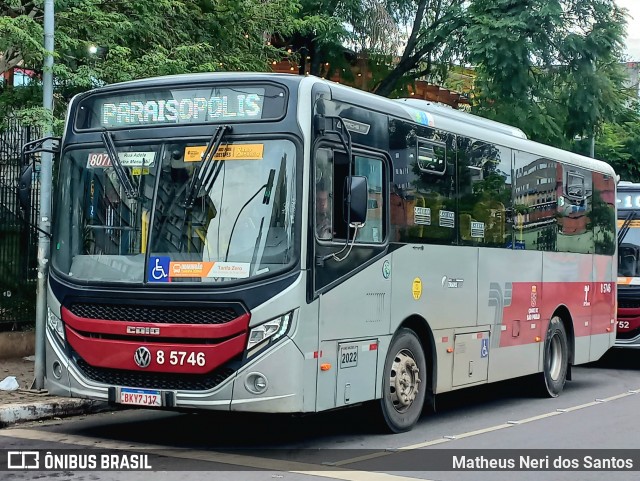Auto Viação Transcap >> Auto Bless Transportes 8 5746 na cidade de São Paulo, São Paulo, Brasil, por Matheus Neri dos Santos. Número da foto: #13120810.