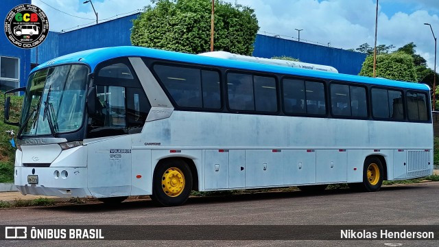 Ônibus Particulares JVM2319 na cidade de Tucuruí, Pará, Brasil, por Nikolas Henderson. Número da foto: #13120609.