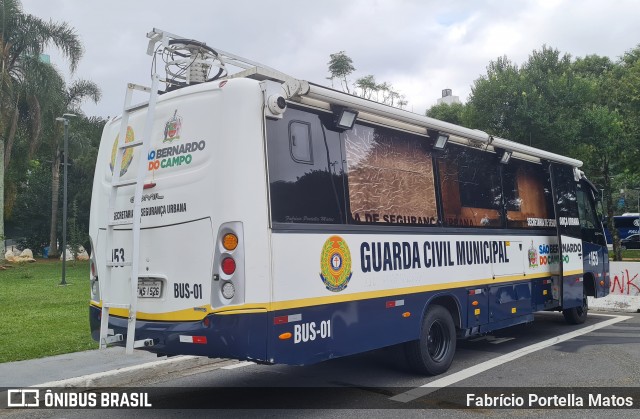 GCM - Guarda Civil Municipal de São Bernardo do Campo BUS-01 na cidade de São Bernardo do Campo, São Paulo, Brasil, por Fabrício Portella Matos. Número da foto: #13122780.