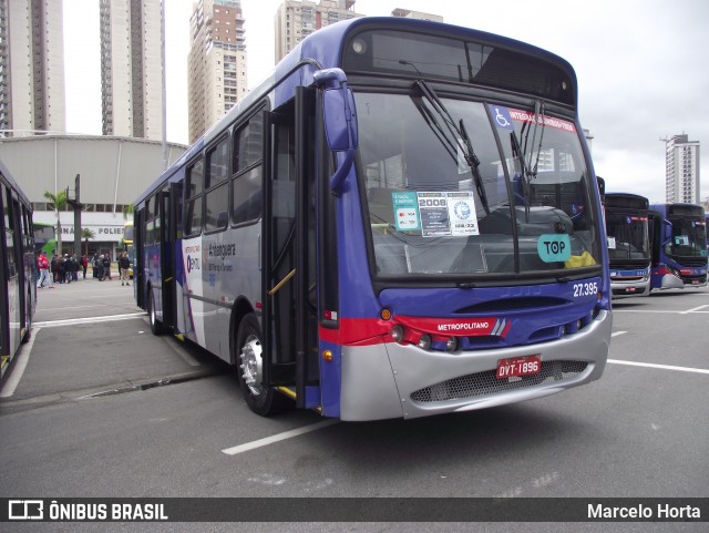 BBTT - Benfica Barueri Transporte e Turismo 27.395 na cidade de Barueri, São Paulo, Brasil, por Marcelo Horta. Número da foto: #13121286.