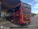 Viação São Bento Ribeirão Preto 22020 na cidade de São Sebastião do Paraíso, Minas Gerais, Brasil, por Espedito de Brito Gomes. Número da foto: #13121045.
