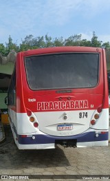 Viação Piracicabana 974 na cidade de Cubatão, São Paulo, Brasil, por Viajante Lucas_Oficial. Número da foto: #:id.