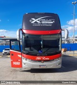 Expresso São Luiz 9080 na cidade de Goiânia, Goiás, Brasil, por Vicente Barbosa. Número da foto: #13120638.