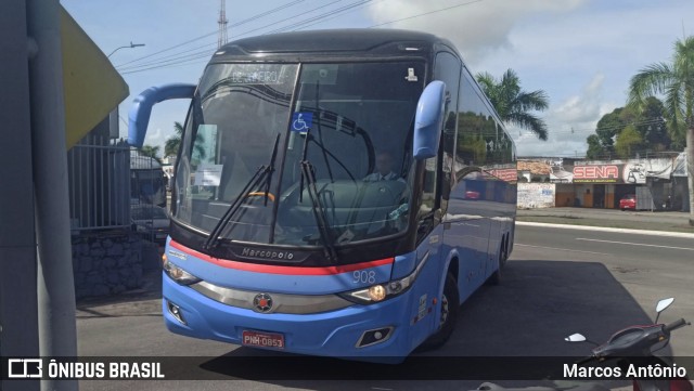 Expresso Guanabara 908 na cidade de Feira de Santana, Bahia, Brasil, por Marcos Antônio. Número da foto: #13123162.