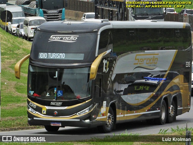 Serodio Turismo 2315 na cidade de Aparecida, São Paulo, Brasil, por Luiz Krolman. Número da foto: #13124081.