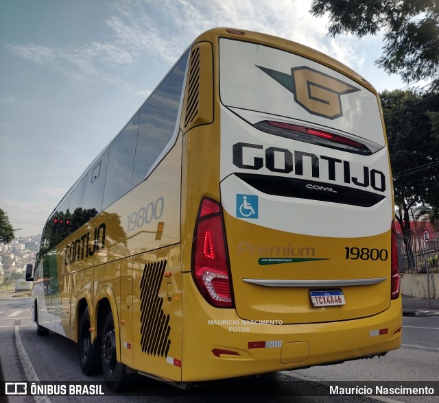 Empresa Gontijo de Transportes 19800 na cidade de Belo Horizonte, Minas Gerais, Brasil, por Maurício Nascimento. Número da foto: #13124127.