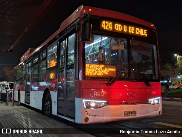 Metbus 1290 na cidade de Santiago, Santiago, Metropolitana de Santiago, Chile, por Benjamín Tomás Lazo Acuña. Número da foto: #13125226.