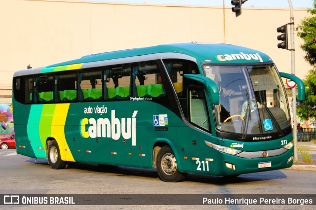 Auto Viação Cambuí 211 na cidade de São Paulo, São Paulo, Brasil, por Paulo Henrique Pereira Borges. Número da foto: #13125090.