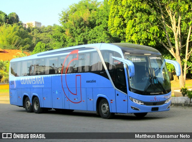 Expresso Guanabara 2510 na cidade de Paraíba do Sul, Rio de Janeiro, Brasil, por Mattheus Bassamar Neto. Número da foto: #13124708.
