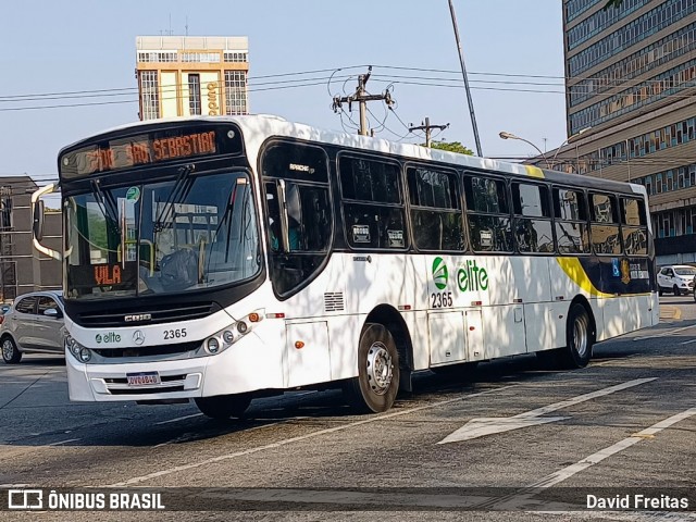 Viação Elite 2365 na cidade de Volta Redonda, Rio de Janeiro, Brasil, por David Freitas. Número da foto: #13123018.