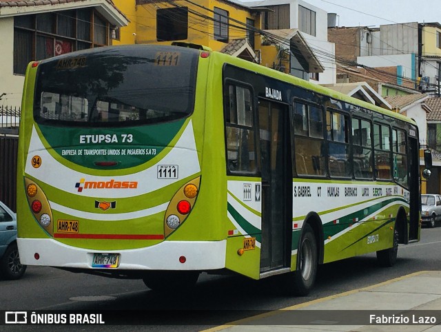 ETUPSA 94 na cidade de San Miguel, Lima, Lima Metropolitana, Peru, por Fabrizio Lazo. Número da foto: #13123020.
