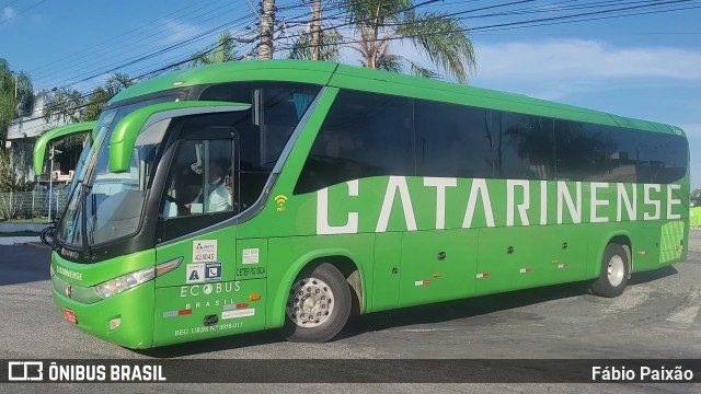 Auto Viação Catarinense 3397 na cidade de Balneário Camboriú, Santa Catarina, Brasil, por Fábio Paixão. Número da foto: #13123060.