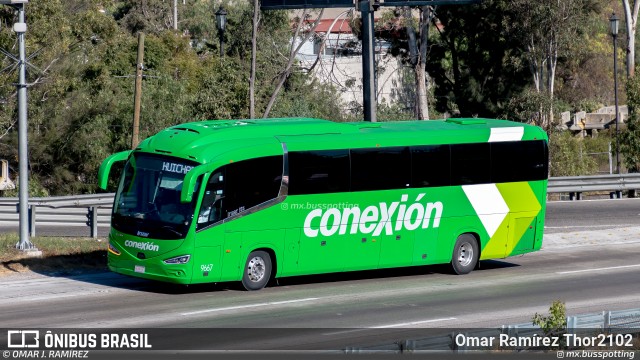 Autobuses Conexión 9667 na cidade de Huehuetoca, Estado de México, México, por Omar Ramírez Thor2102. Número da foto: #13123069.