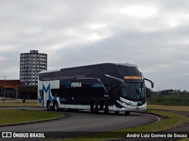 Empresa de Ônibus Nossa Senhora da Penha 65060 na cidade de Curitiba, Paraná, Brasil, por André Luiz Gomes de Souza. Número da foto: #13123070.