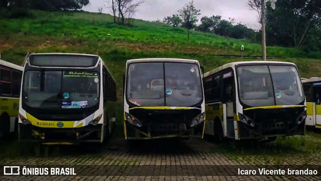 Viação Nilopolitana RJ 123.071 na cidade de Queimados, Rio de Janeiro, Brasil, por Icaro Vicente brandao. Número da foto: #13123260.