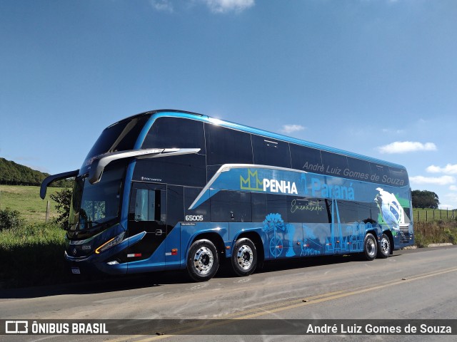 Empresa de Ônibus Nossa Senhora da Penha 65005 na cidade de Lapa, Paraná, Brasil, por André Luiz Gomes de Souza. Número da foto: #13123105.