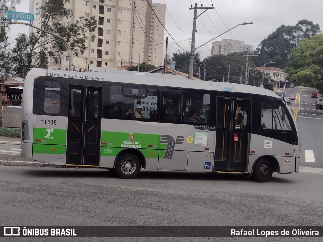 Transcooper > Norte Buss 1 6135 na cidade de São Paulo, São Paulo, Brasil, por Rafael Lopes de Oliveira. Número da foto: #13123574.