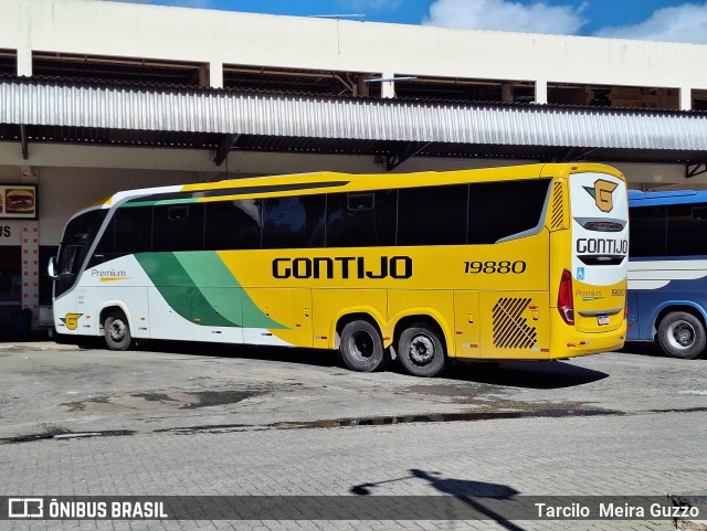 Empresa Gontijo de Transportes 19880 na cidade de Venda Nova do Imigrante, Espírito Santo, Brasil, por Tarcilo  Meira Guzzo. Número da foto: #13124429.