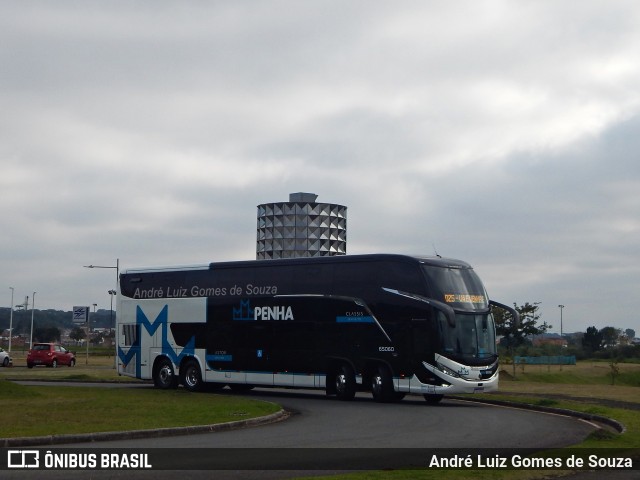 Empresa de Ônibus Nossa Senhora da Penha 65060 na cidade de Curitiba, Paraná, Brasil, por André Luiz Gomes de Souza. Número da foto: #13123089.