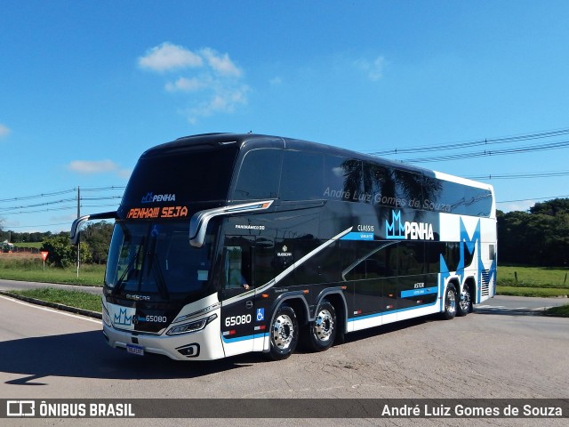 Empresa de Ônibus Nossa Senhora da Penha 65080 na cidade de Lapa, Paraná, Brasil, por André Luiz Gomes de Souza. Número da foto: #13125340.