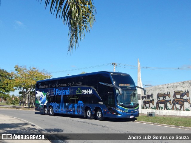 Empresa de Ônibus Nossa Senhora da Penha 65005 na cidade de Lapa, Paraná, Brasil, por André Luiz Gomes de Souza. Número da foto: #13125306.