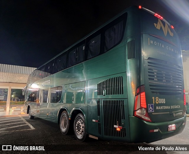 Viação Motta 18008 na cidade de Itaúna, Minas Gerais, Brasil, por Vicente de Paulo Alves. Número da foto: #13123111.