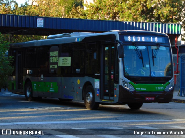 Viação Santa Brígida 1 1735 na cidade de São Paulo, São Paulo, Brasil, por Rogério Teixeira Varadi. Número da foto: #13124304.