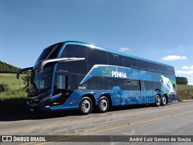 Empresa de Ônibus Nossa Senhora da Penha 65005 na cidade de Lapa, Paraná, Brasil, por André Luiz Gomes de Souza. Número da foto: #13123108.